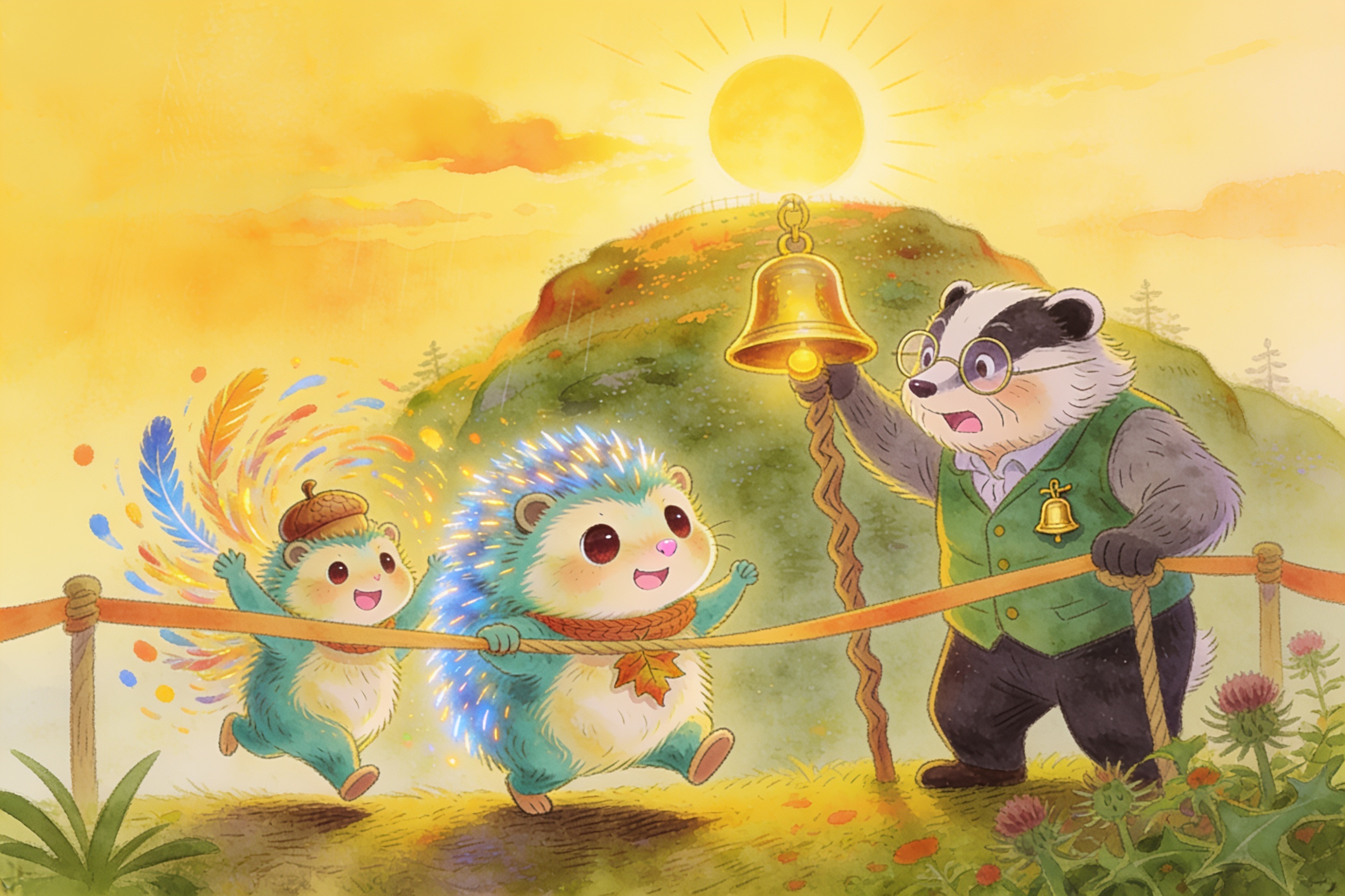 Illustration for page 10 of Pip and the Color of Brave